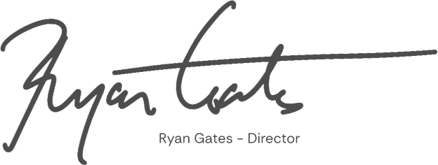 Ryan Gates director signature